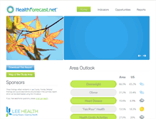 Tablet Screenshot of leecounty.healthforecast.net